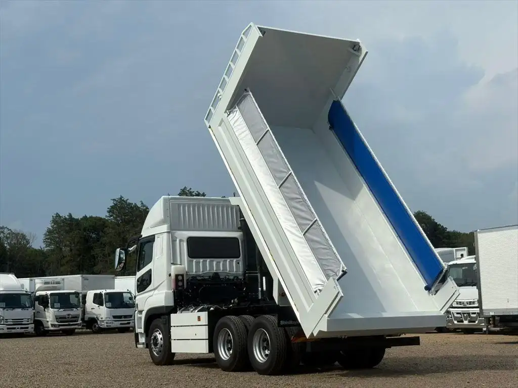 三菱 スーパーグレート 大型 ダンプ ハイルーフ コボレーンの中古トラック画像5