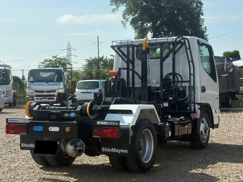 三菱 キャンター 小型 アームロール ツインホイスト 2RG-FBAV0の中古トラック画像3