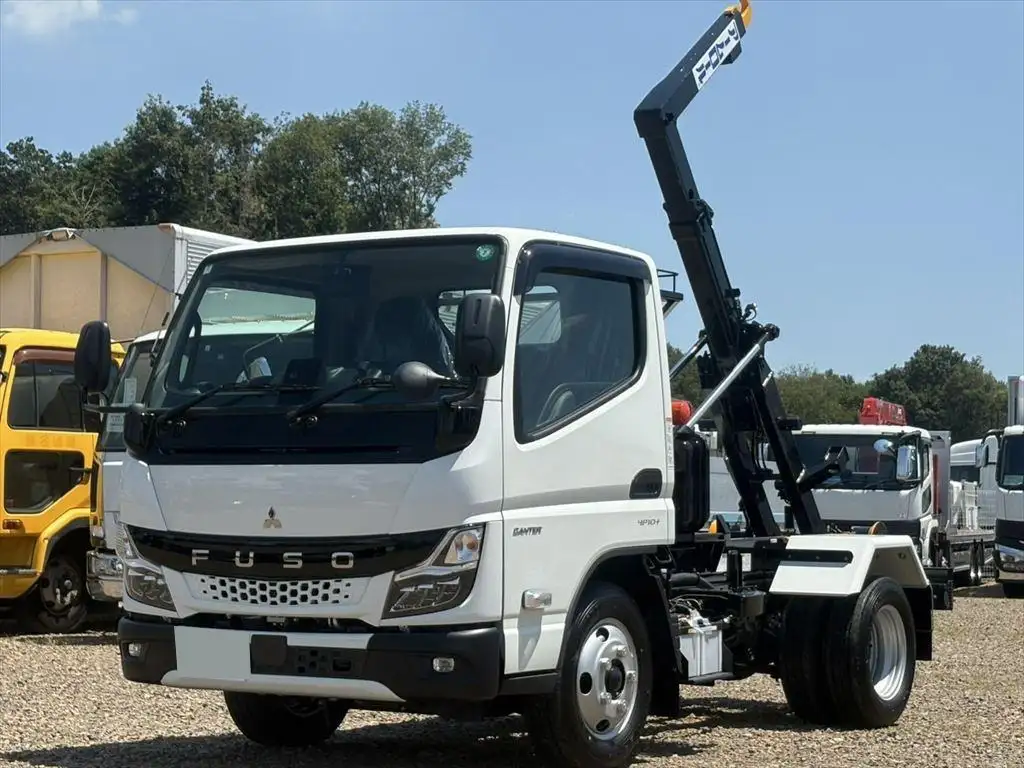 三菱 キャンター 小型 アームロール ツインホイスト 2RG-FBAV0 の中古トラック【車両No.200243】