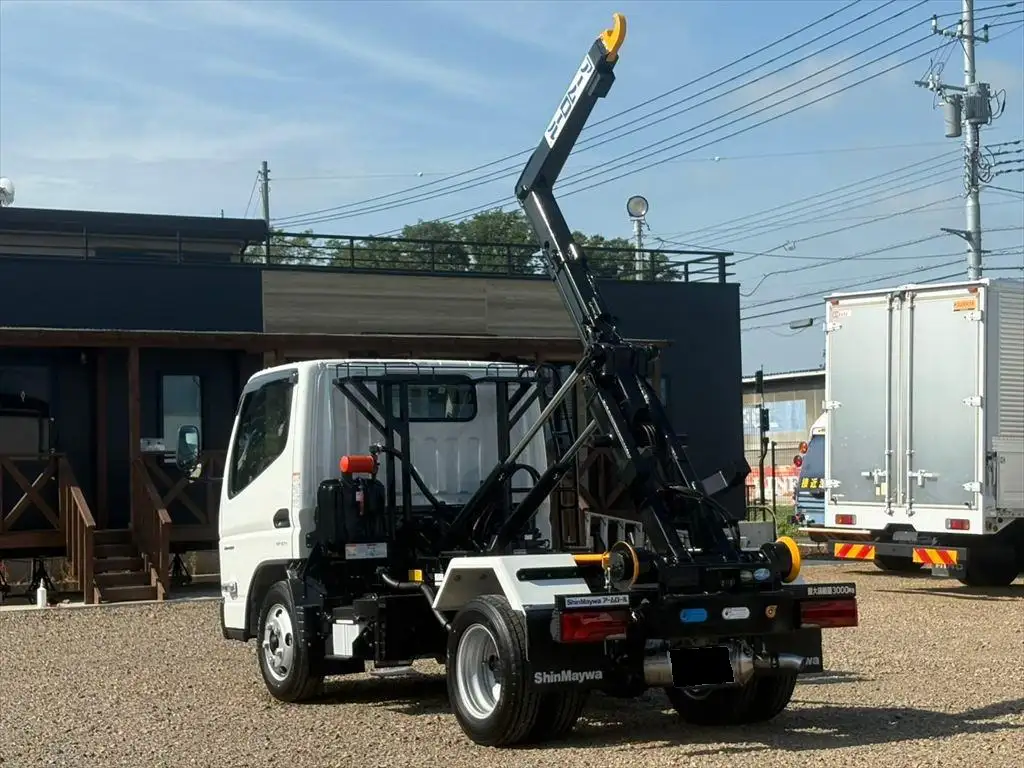 三菱 キャンター 小型 アームロール ツインホイスト 2RG-FBAV0の中古トラック画像5