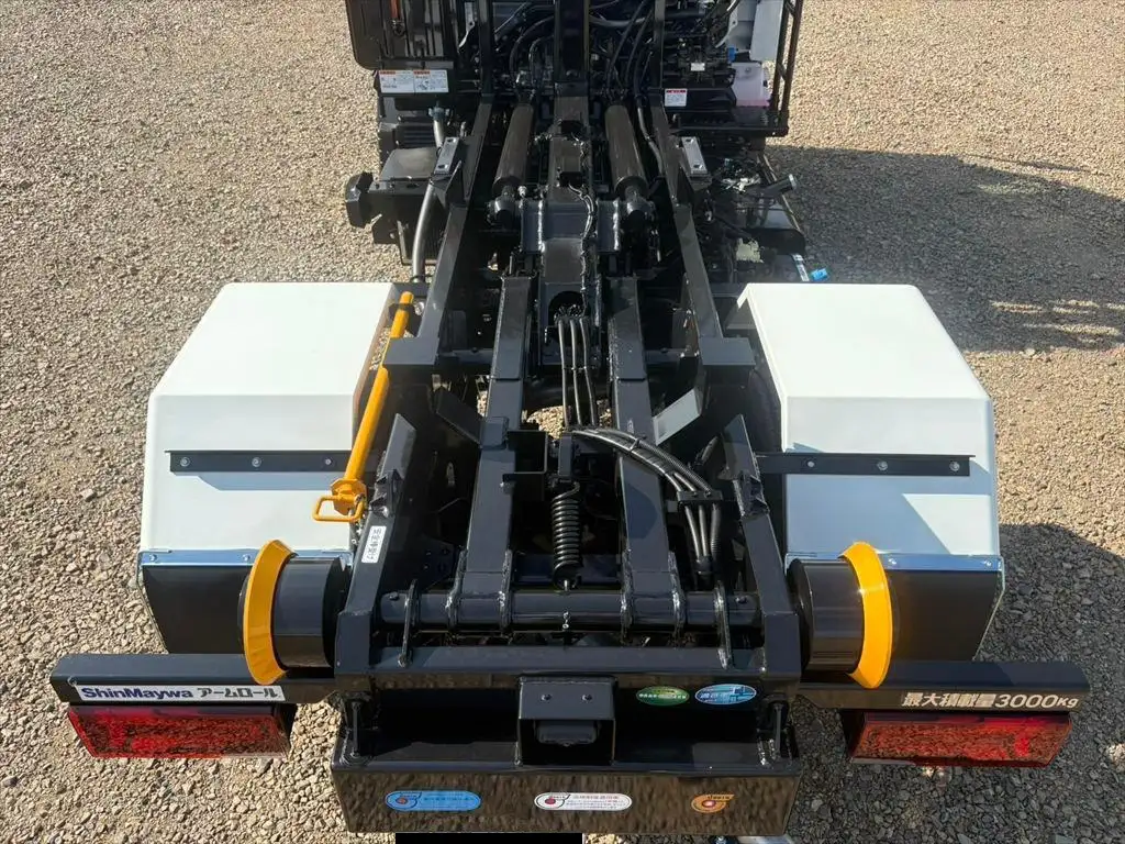 三菱 キャンター 小型 アームロール ツインホイスト 2RG-FBAV0の中古トラック画像7