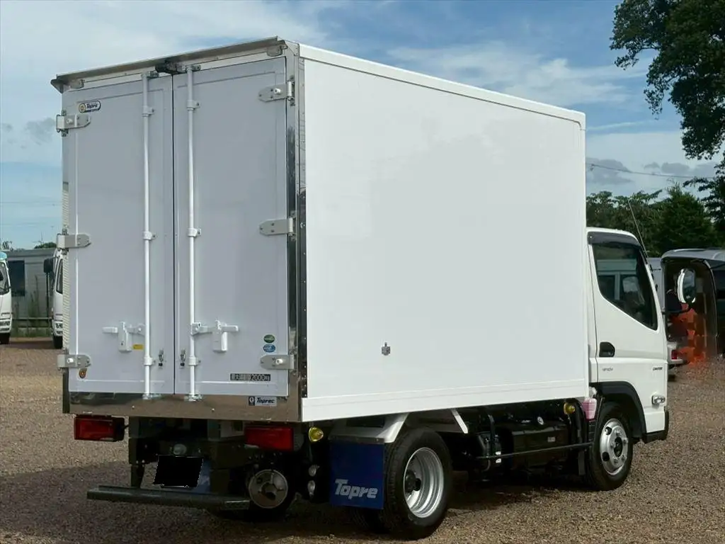 三菱 キャンター 小型 冷凍冷蔵 低温 床ステンの中古トラック画像3