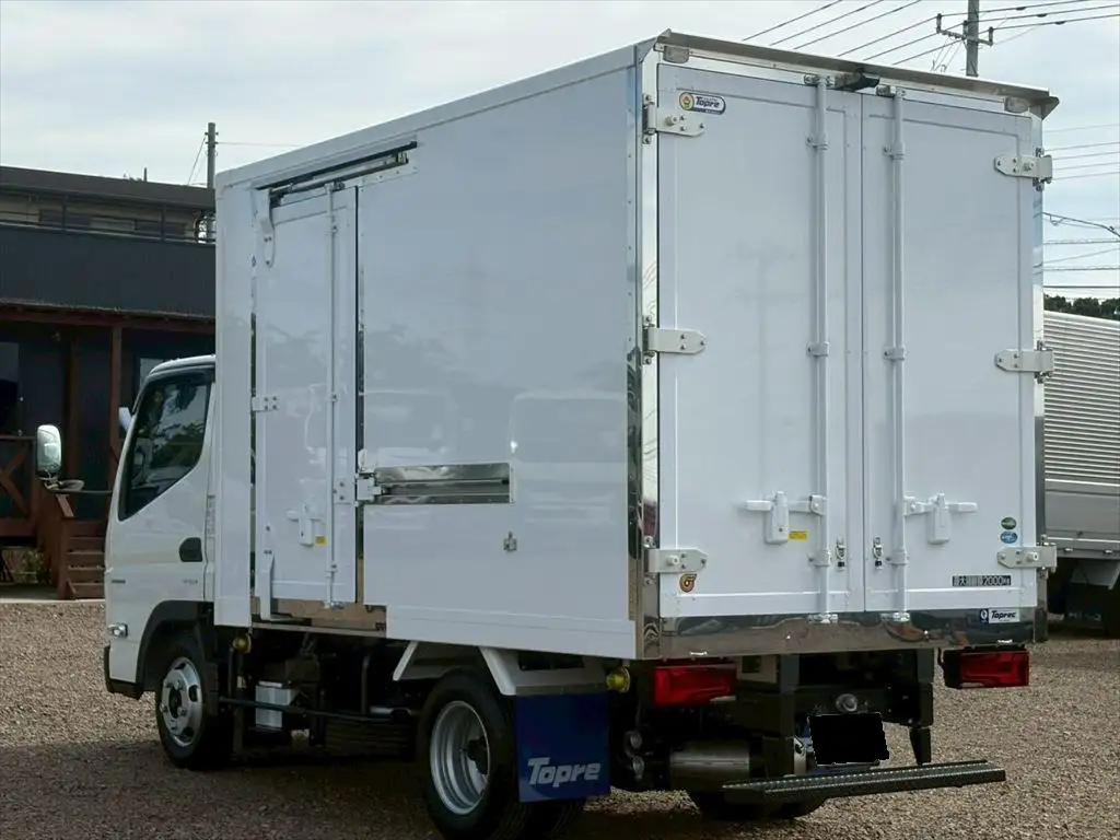 三菱 キャンター 小型 冷凍冷蔵 低温 床ステンの中古トラック画像5