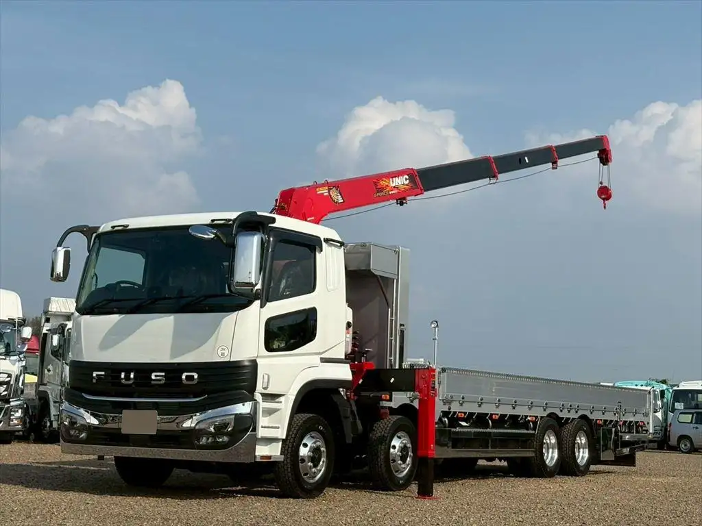 三菱 スーパーグレート 大型 クレーン付 アルミブロック エアサス の中古トラック【車両No.200247】