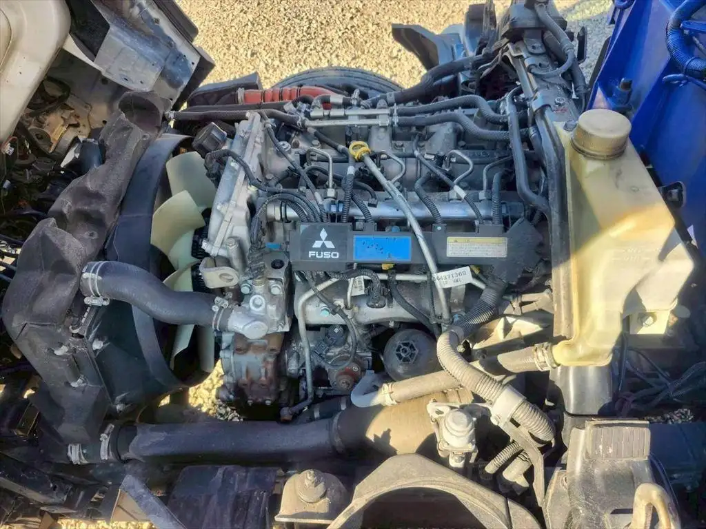 三菱 キャンター 小型 クレーン付 床鉄板 アルミブロックの中古トラック画像20