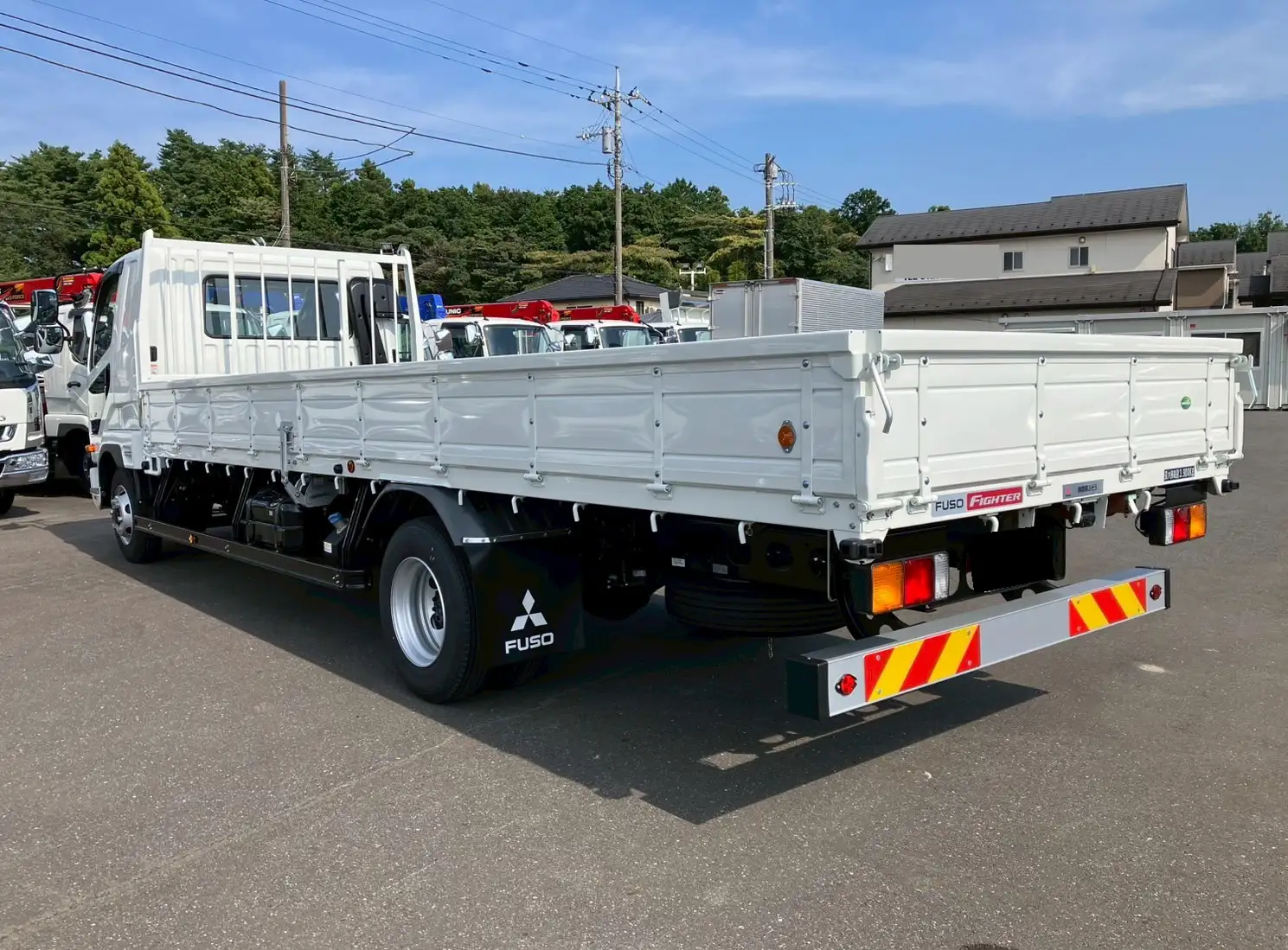 三菱 ファイター 中型/増トン 平ボディ ベッド 2KG-FK62Fの中古トラック画像5