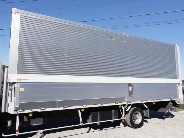 日野 レンジャー 中型/増トン ウイング パワーゲート TKG-FC9JLAAの中古トラック画像5