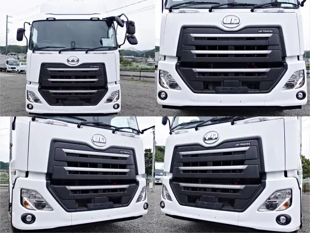 日産UD クオン 大型 ウイング エアサス ベッドの中古トラック画像2