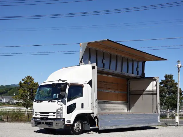 いすゞ フォワード 中型/増トン ウイング パワーゲート エアサス の中古トラック【車両No.200296】