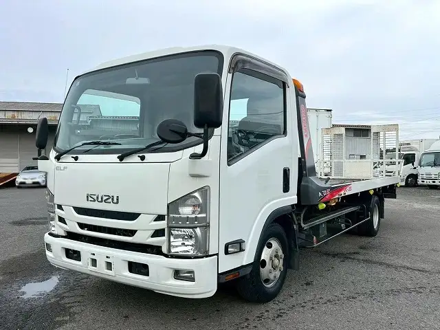 いすゞ エルフ 小型 車両重機運搬 ラジコン ウインチ の中古トラック【車両No.200306】