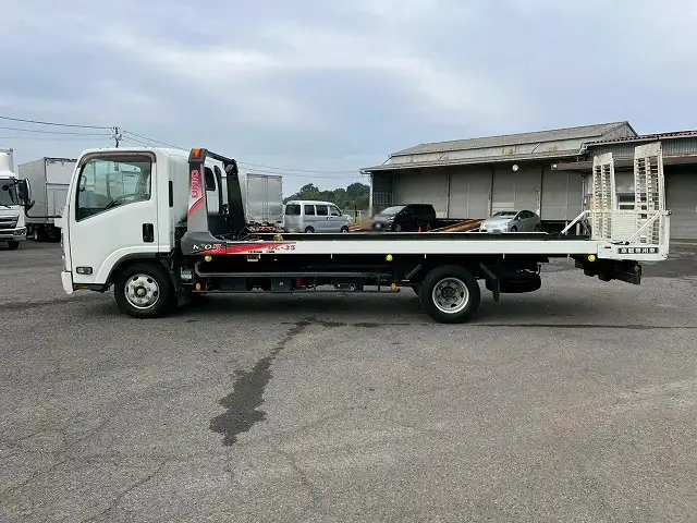 いすゞ エルフ 小型 車両重機運搬 ラジコン ウインチの中古トラック画像7