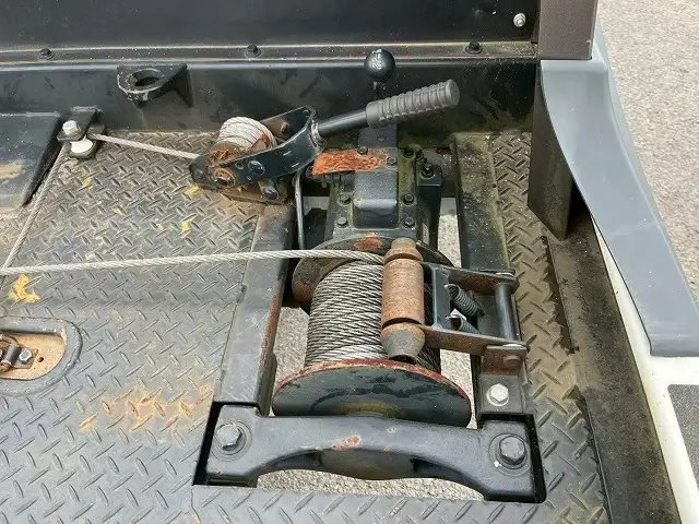 いすゞ エルフ 小型 車両重機運搬 ラジコン ウインチの中古トラック画像9