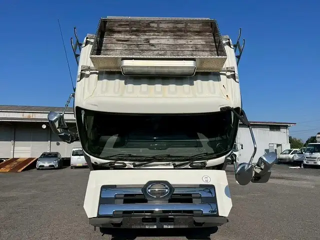 日野 プロフィア 大型 平ボディ アルミブロック エアサスの中古トラック画像2
