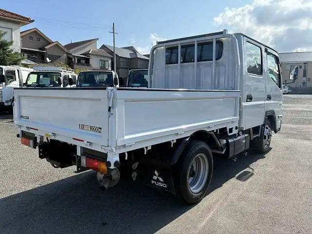三菱 キャンター 小型 平ボディ Wキャブ 2RG-FBA20の中古トラック画像4