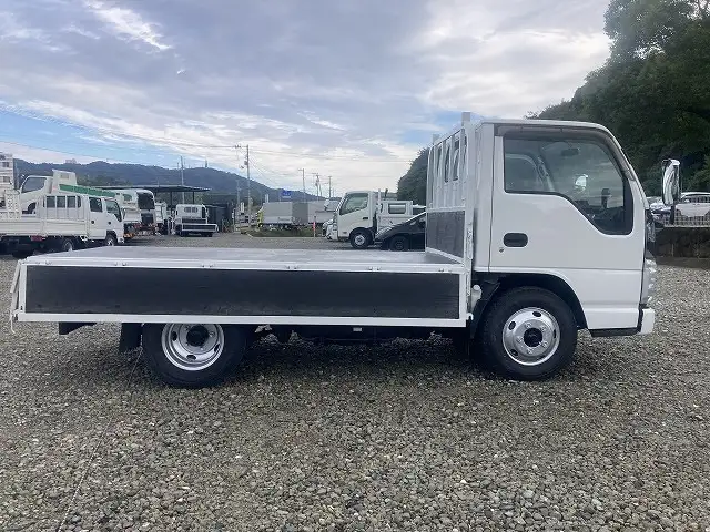 いすゞ エルフ 小型 平ボディ 床鉄板 BDG-NKR85Aの中古トラック画像6