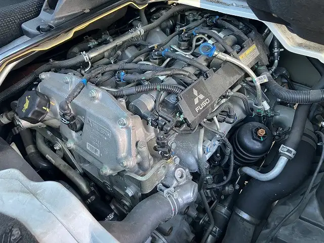 三菱 キャンター 小型 平ボディ Wキャブ 床鉄板の中古トラック画像19