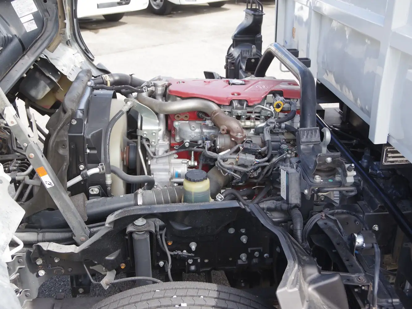 日野 デュトロ 小型 ダンプ ローダー TKG-XZU700Xの中古トラック画像20