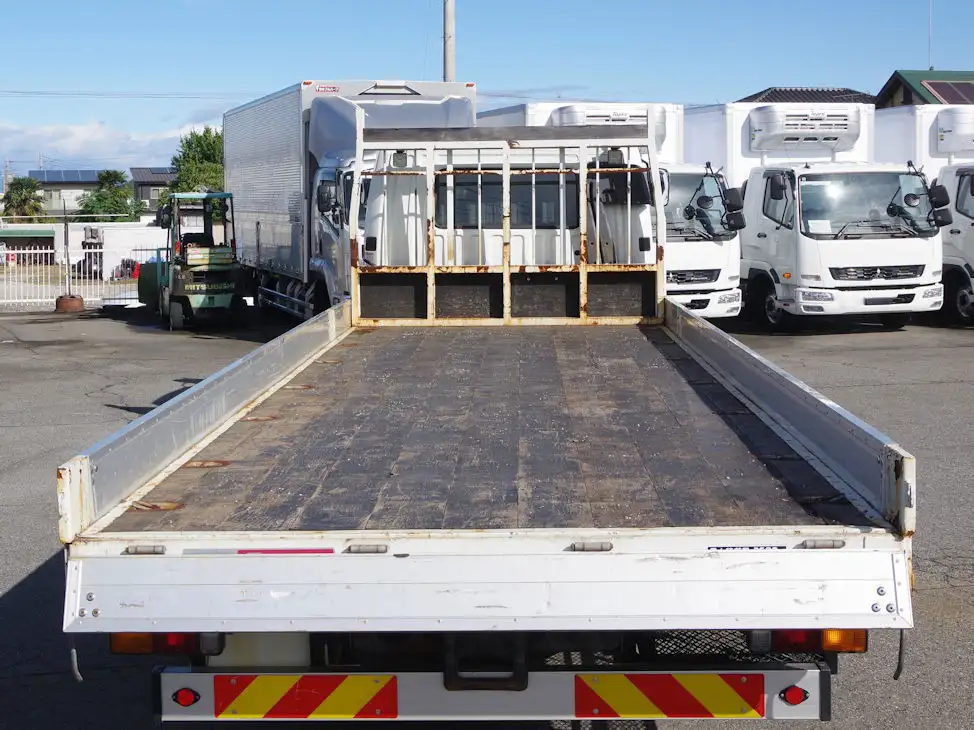 三菱 ファイター 中型/増トン 平ボディ アルミブロック ベッドの中古トラック画像7