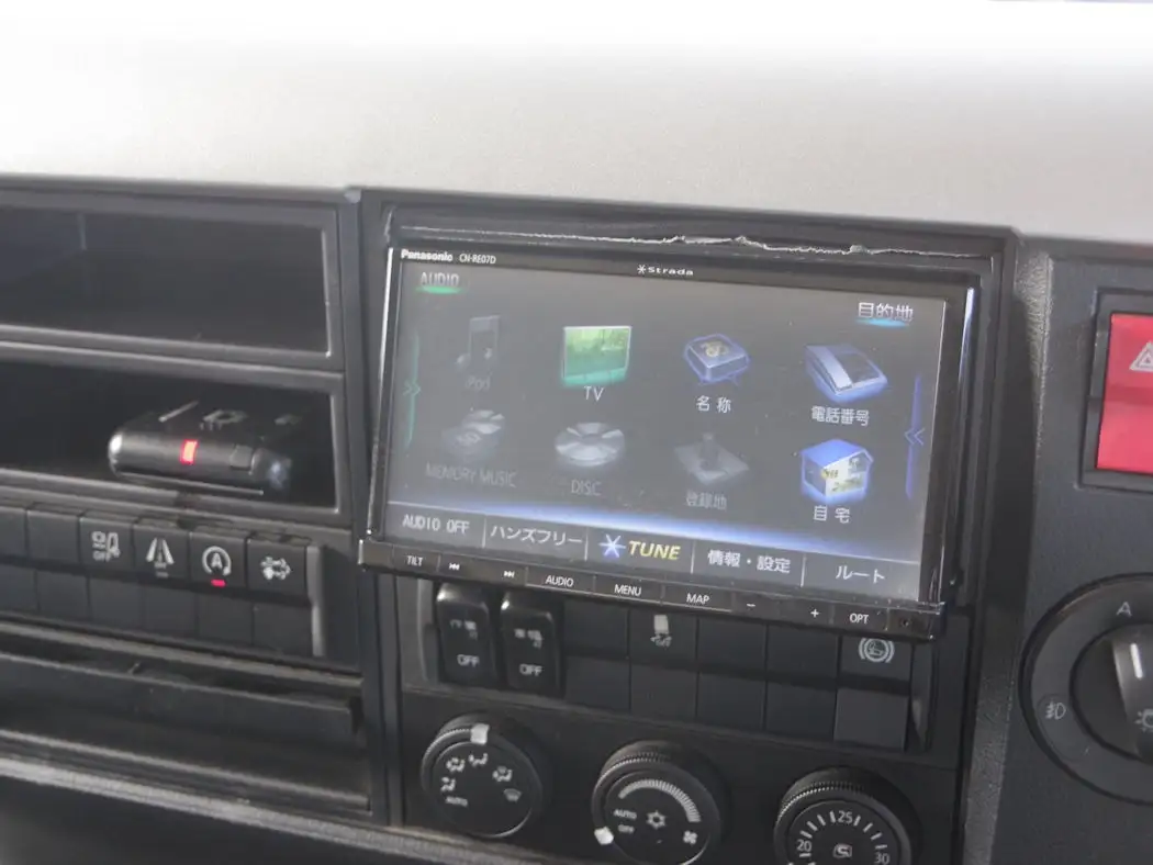 三菱 ファイター 中型/増トン 平ボディ アルミブロック ベッドの中古トラック画像15