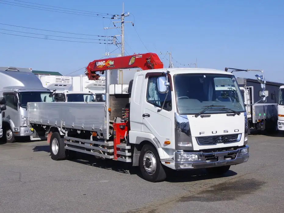 三菱 ファイター 中型/増トン クレーン付 アルミブロック 4段の中古トラック画像2