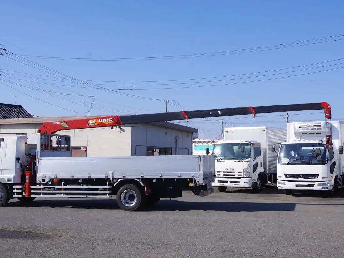 三菱 ファイター 中型/増トン クレーン付 アルミブロック 4段の中古トラック画像6