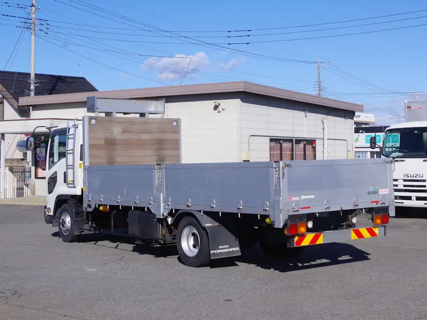 いすゞ フォワード 中型/増トン 平ボディ アルミブロック ベッドの中古トラック画像5