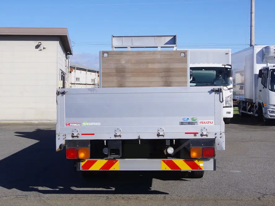 いすゞ フォワード 中型/増トン 平ボディ アルミブロック ベッドの中古トラック画像4