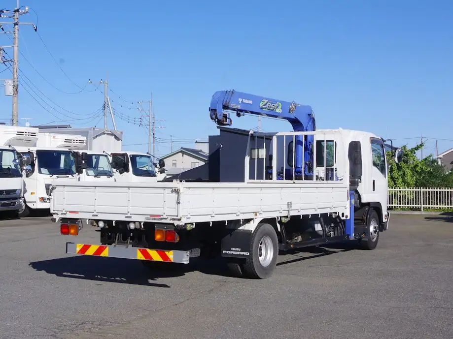 いすゞ フォワード 中型/増トン クレーン付 床鉄板 4段の中古トラック画像3