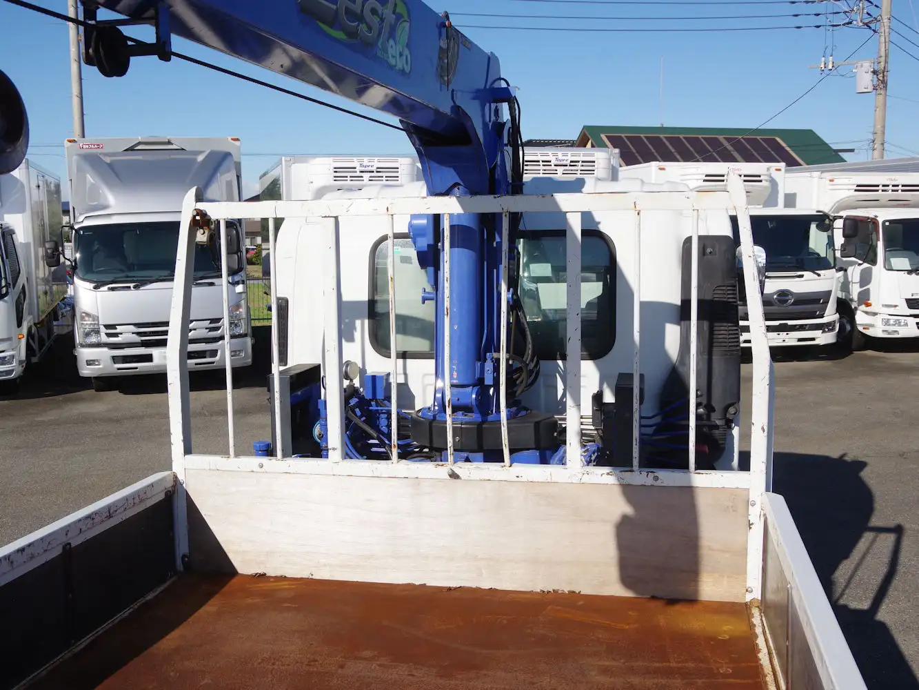 いすゞ フォワード 中型/増トン クレーン付 床鉄板 4段の中古トラック画像7