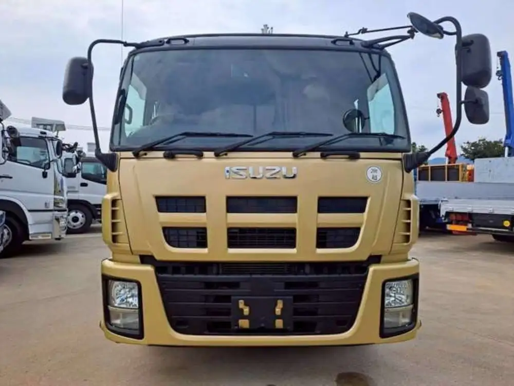 いすゞ ギガ 大型 車両重機運搬 ウインチ エアサスの中古トラック画像2