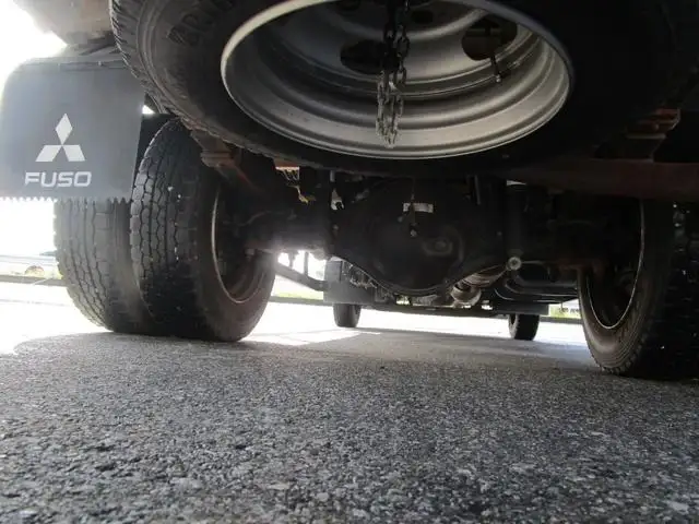 三菱 キャンター 小型 平ボディ 床鉄板 カスタムの中古トラック画像16