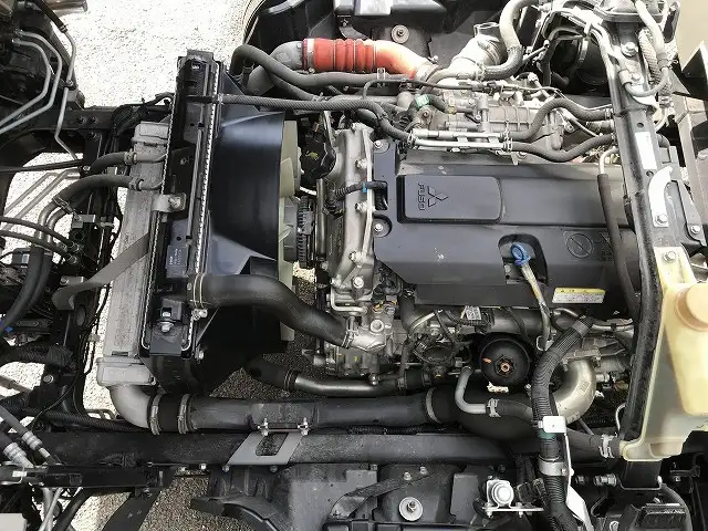 三菱 キャンター 小型 車両重機運搬 ラジコン ウインチの中古トラック画像19