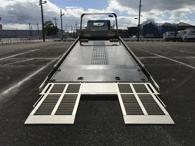 三菱 キャンター 小型 車両重機運搬 ラジコン ウインチの中古トラック画像7