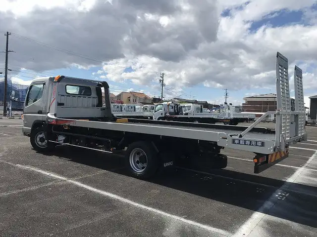 三菱 キャンター 小型 車両重機運搬 ラジコン ウインチの中古トラック画像5