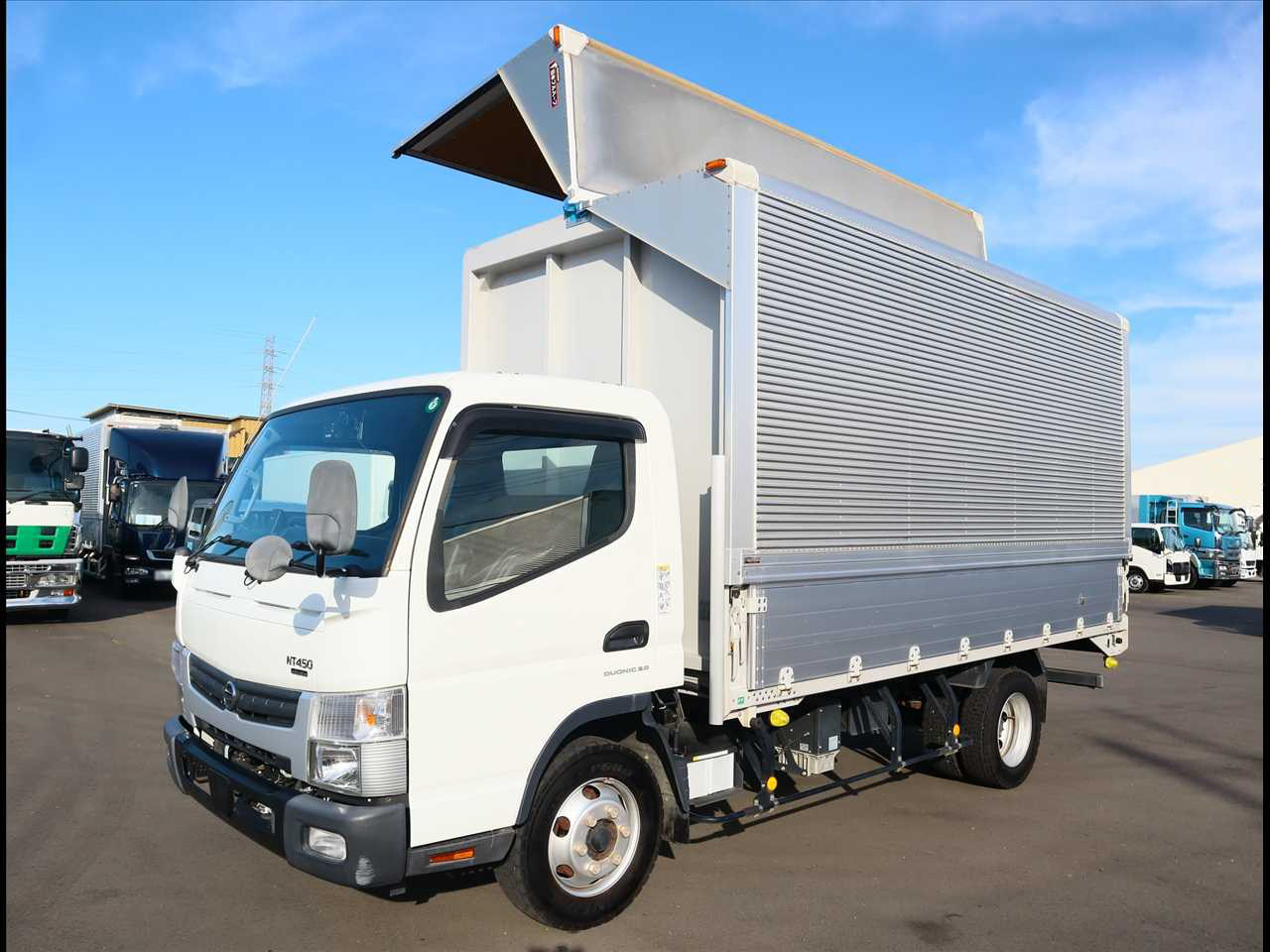 日産 アトラス 小型 ウイング ワイドロング