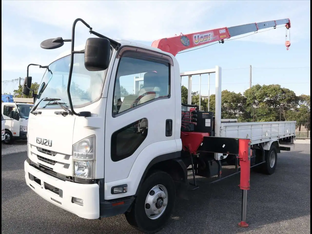 いすゞ フォワード 中型/増トン クレーン付 4段 ラジコンの中古トラック画像1