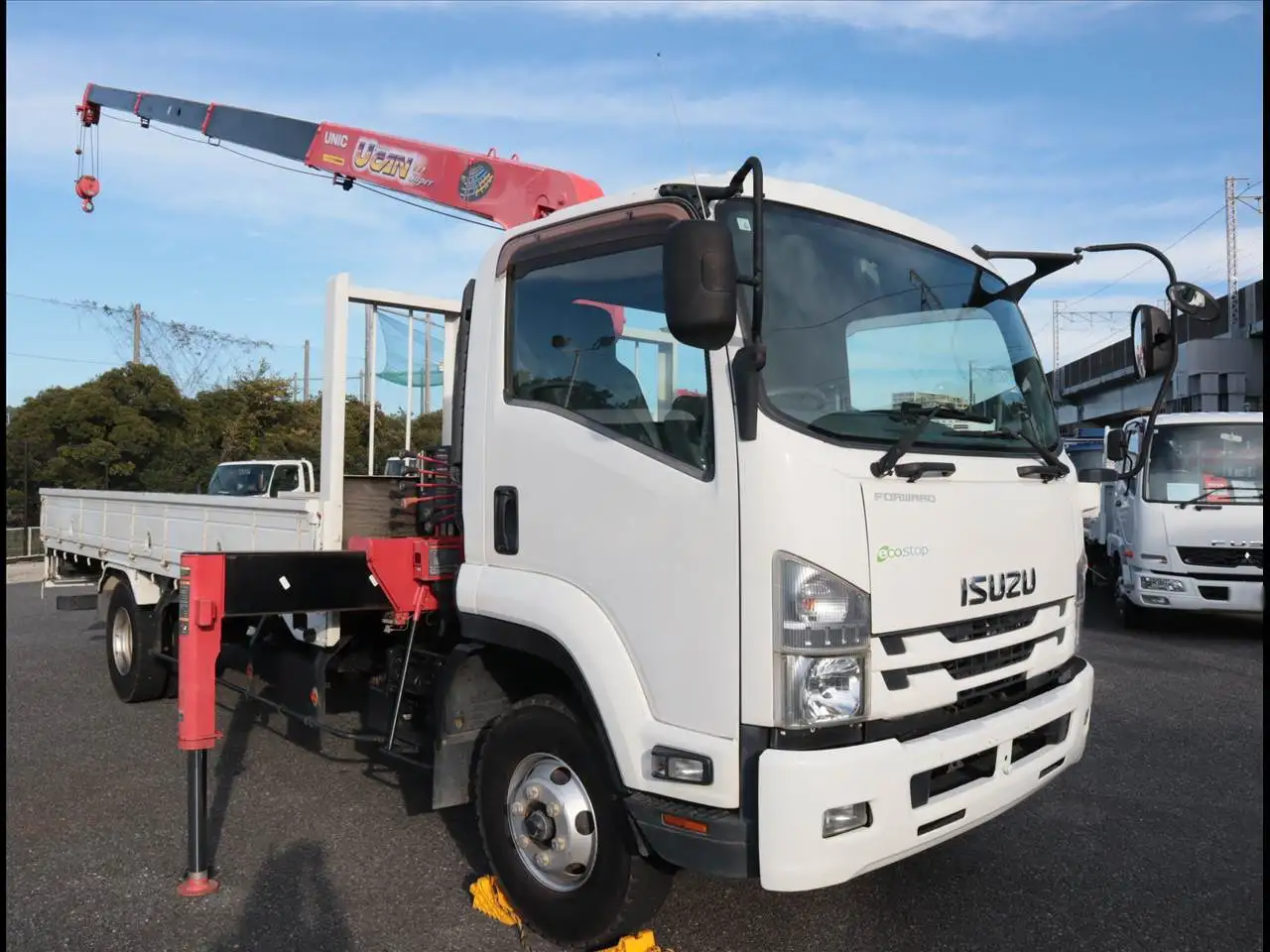 いすゞ フォワード 中型/増トン クレーン付 4段 ラジコンの中古トラック画像2