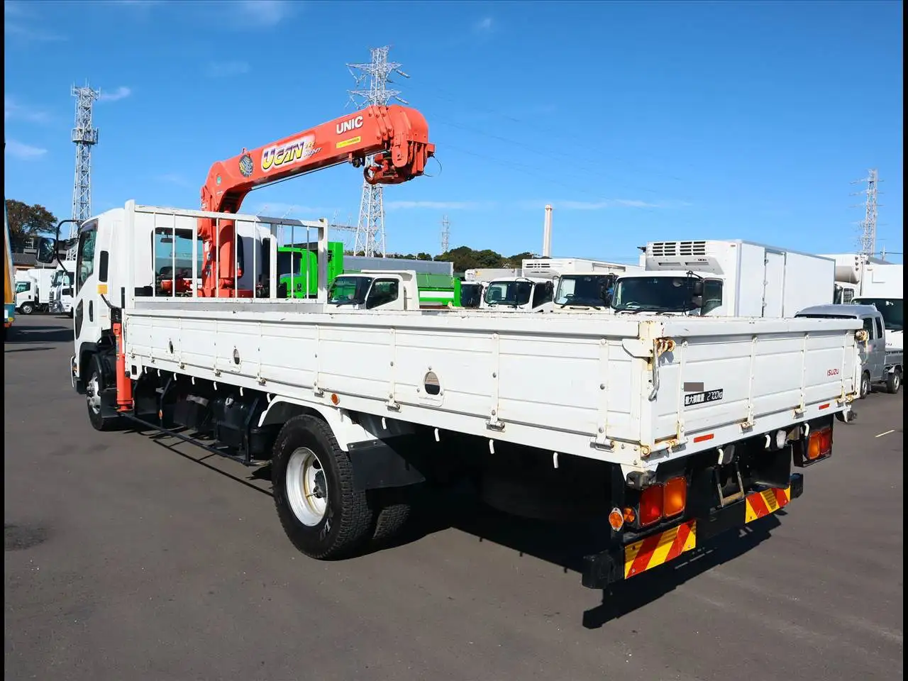 いすゞ フォワード 中型/増トン クレーン付 4段 ラジコンの中古トラック画像4