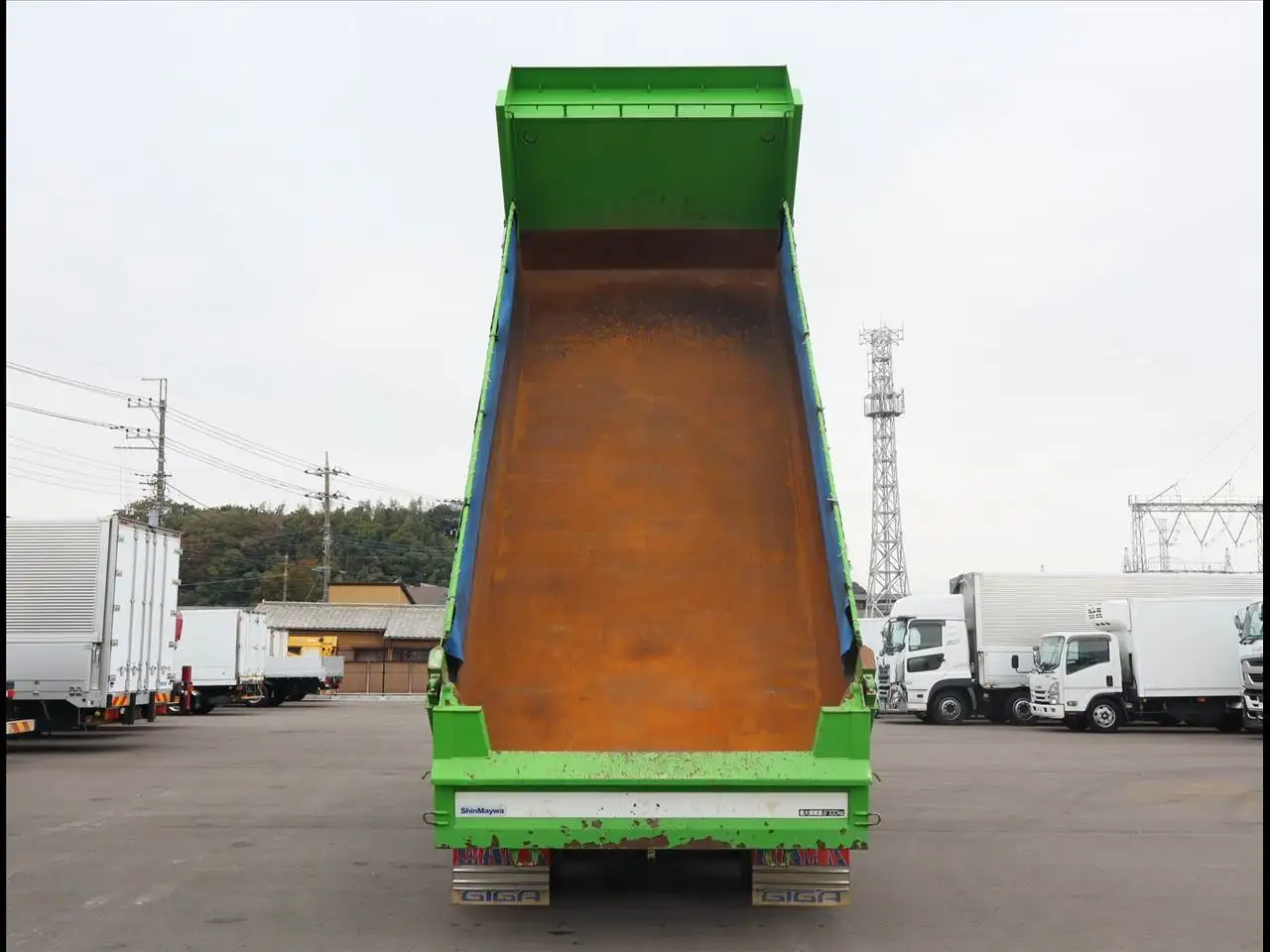 いすゞ ギガ 大型 ダンプ コボレーン ベッドの中古トラック画像6