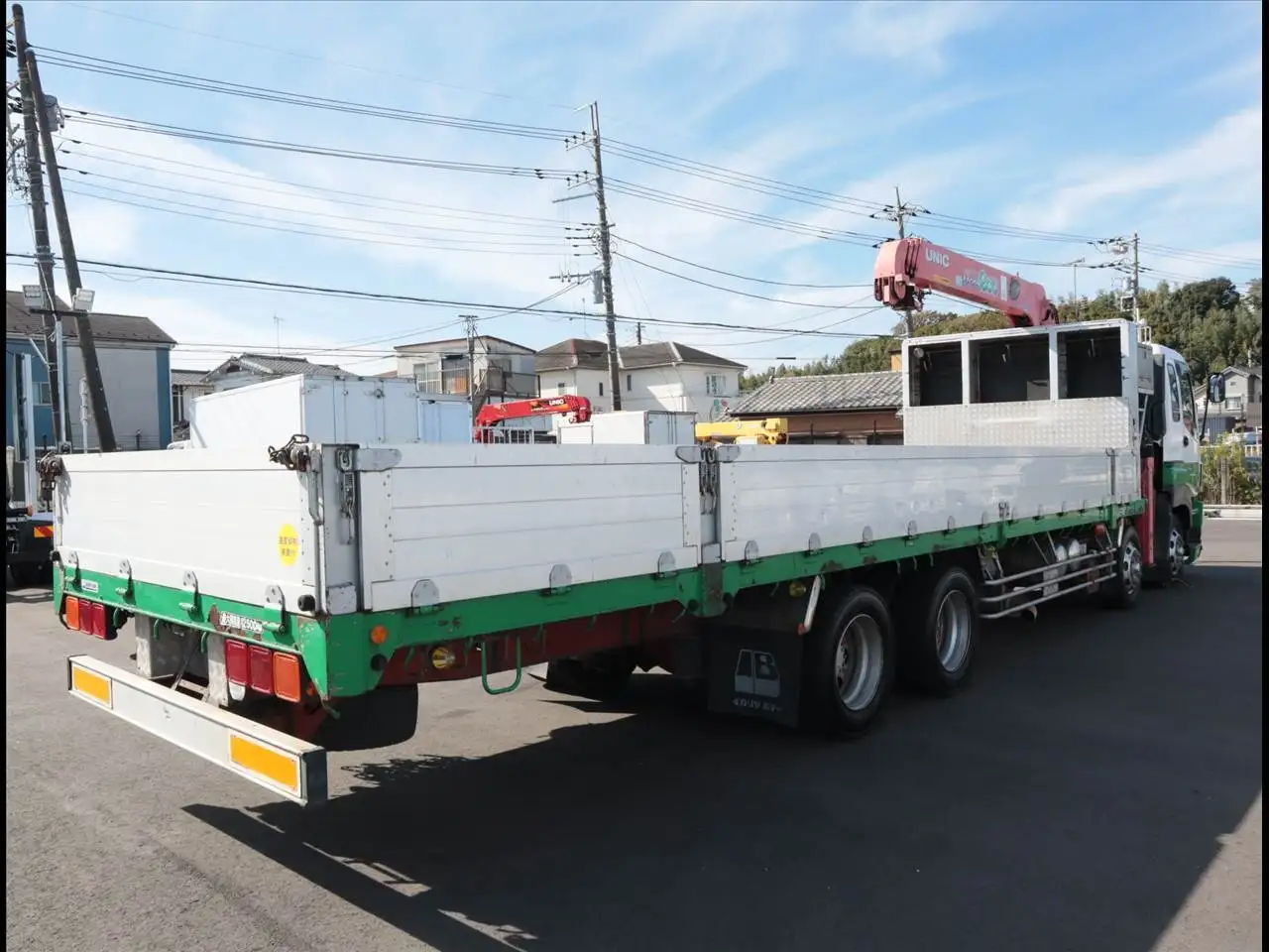 いすゞ ギガ 大型 クレーン付 アルミブロック エアサスの中古トラック画像3