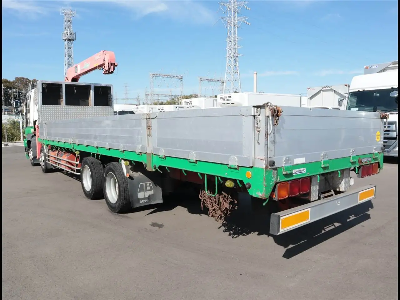 いすゞ ギガ 大型 クレーン付 アルミブロック エアサスの中古トラック画像4