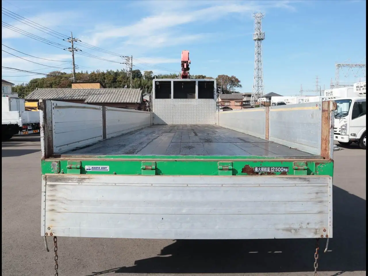 いすゞ ギガ 大型 クレーン付 アルミブロック エアサスの中古トラック画像5