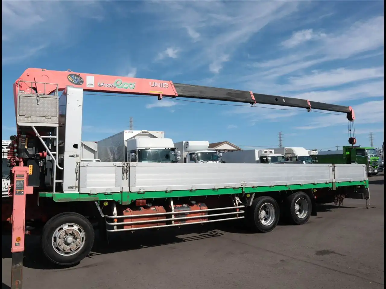 いすゞ ギガ 大型 クレーン付 アルミブロック エアサスの中古トラック画像9