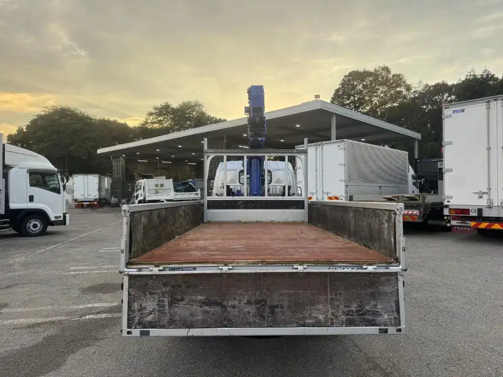 トヨタ トヨエース 小型 クレーン付 床鉄板 4段の中古トラック画像7