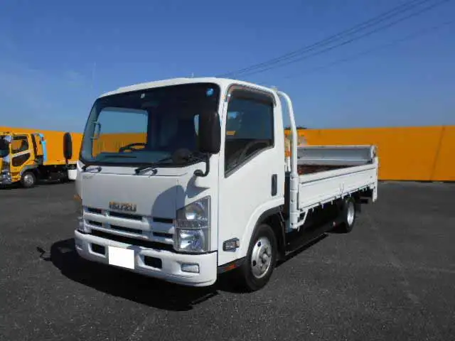 いすゞ エルフ 小型 平ボディ パワーゲート SKG-NNR85ARの中古トラック画像1