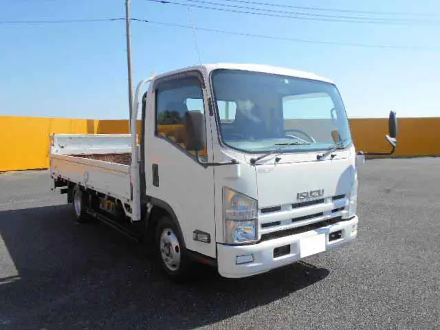 いすゞ エルフ 小型 平ボディ パワーゲート SKG-NNR85ARの中古トラック画像4