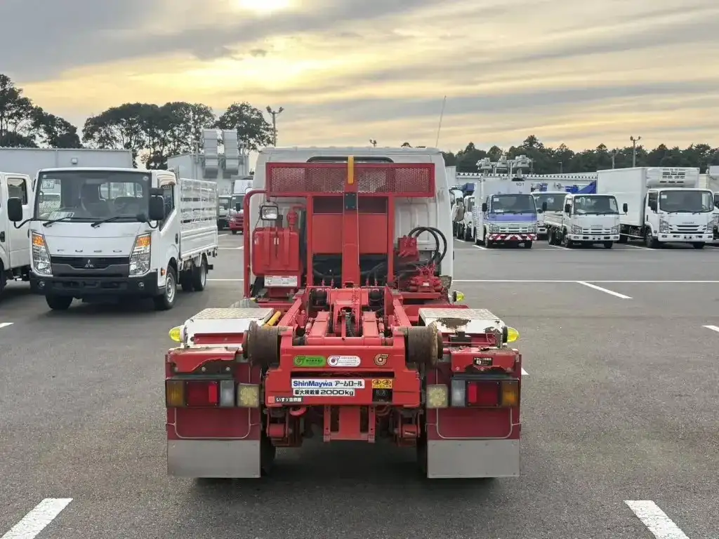 いすゞ エルフ 小型 アームロール ツインホイスト TPG-NKR85ANの中古トラック画像4