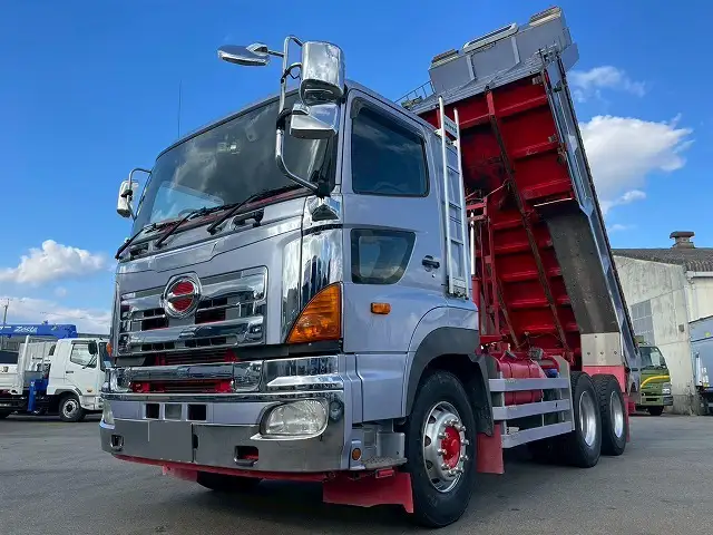 日野 プロフィア 大型 ダンプ コボレーン ベッドの中古トラック画像5