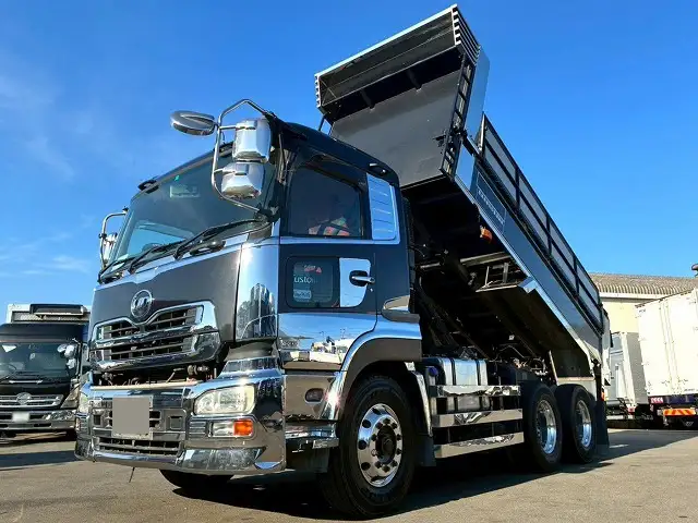 日産UD クオン 大型 ダンプ コボレーン ベッドの中古トラック画像5