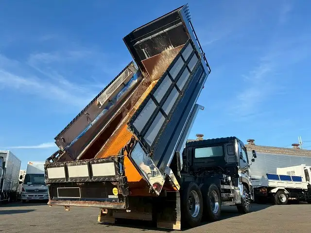 日産UD クオン 大型 ダンプ コボレーン ベッドの中古トラック画像6